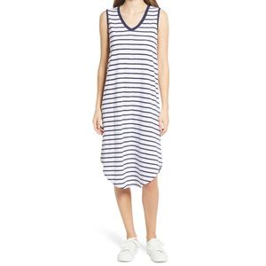 CASLON STRIPE SHIRTTAIL HEM TANK DRESS 🌸IN STORES🌸